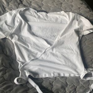 white cross over top